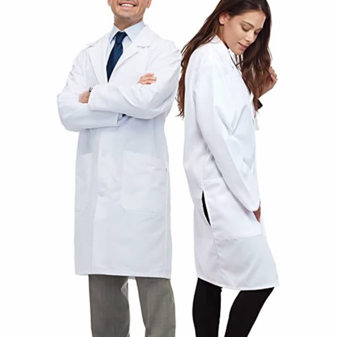 Hospital Nurse Uniform Doctor Uniform Lab Coat For Men's And Women's In