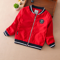 Childrens coat boys 2021 autumn handsome Korean childrens clothing foreign style childrens windbreaker jacket cardigan baseball uniform