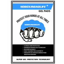 NoBoxingNoLife Brand Gel Pads Gel de boxe Finger Shield Gel gagnant