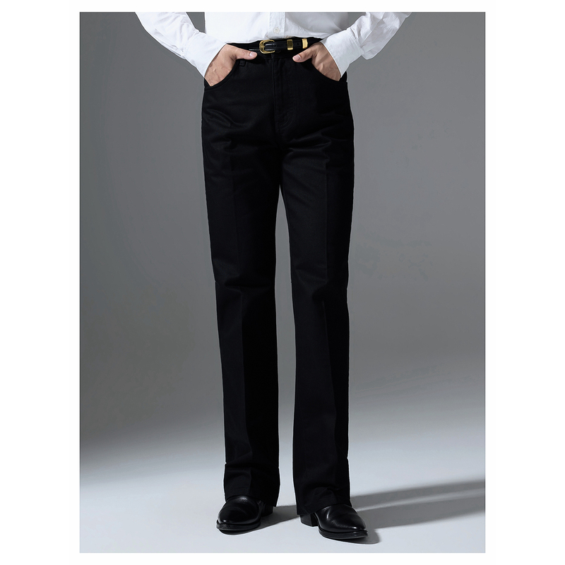 The Rej Imported Okayama C*Line Same Style Straight-Leg Slightly Flared French Classic Tall Non-Fading Black Jeans The Rej Imported Okayama C*Line Same Style Straight-Leg Slightly Flared French Classic Tall Non-Fading Black Jeans
