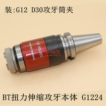 Shenzhen vision BT torque telescopic tapping body BT40 BT50-G1224 Universal handle tapping Chuck body