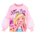 Barbie 2020 Mùa thu cho trẻ em New Top áo thun bé gái tiếng thở Loose Long Sleeve T-Shirt. 