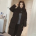 Dịch vụ chống bánh mì mùa vụ 2019 Dongdaemun trên đầu gối quần áo cotton nữ bf sinh viên Hàn Quốc trong chiếc áo khoác dài dày xuống - Bông áo phao đẹp 2020 Bông