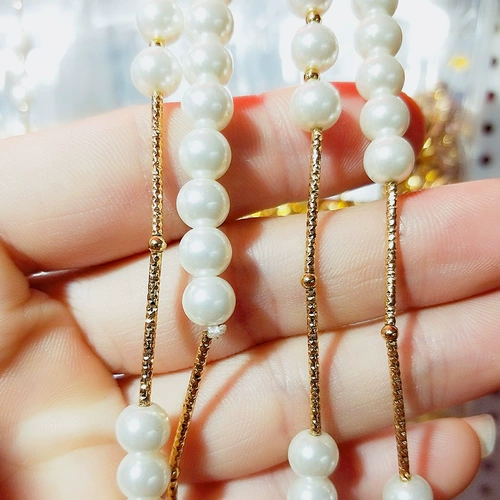 Изогнутая трубка с аксессуарами, браслет из бисера ручной работы, аксессуар, серебро 925 пробы, «сделай сам»