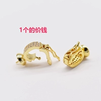 Пустой держатель с золотой подвеской-пряжкой (модель А37)