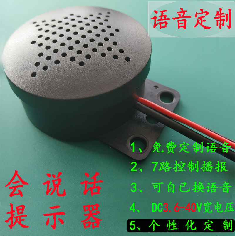 Car voice horn cue multi - way trigger voice custom recording sound access control alarm player module