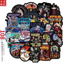 108 Star Wars new luggage stickers waterproof Tide brand stickers personality guitar suitcase trolley case stickers