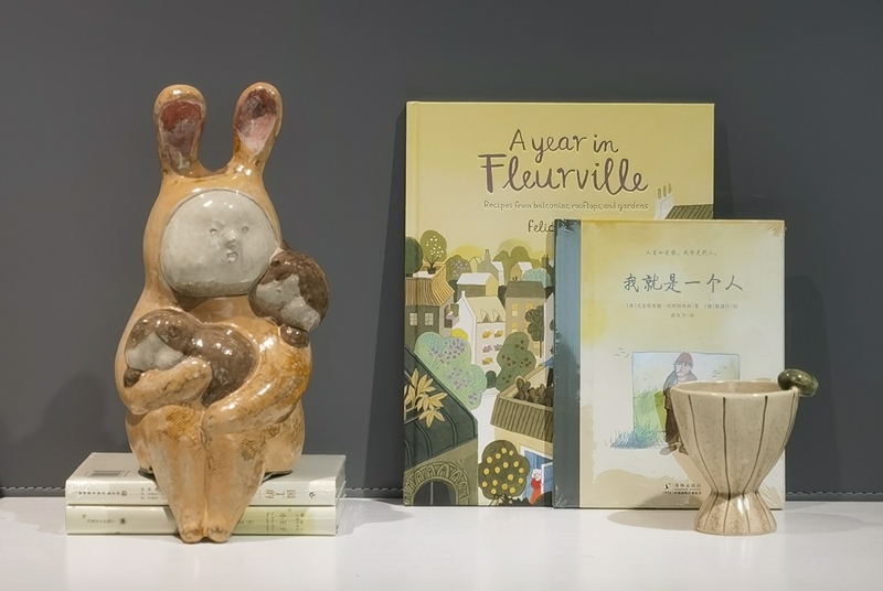 Children's Room Desktop Handmade Clay Ornaments Set, Cute Clay-Style Decorations