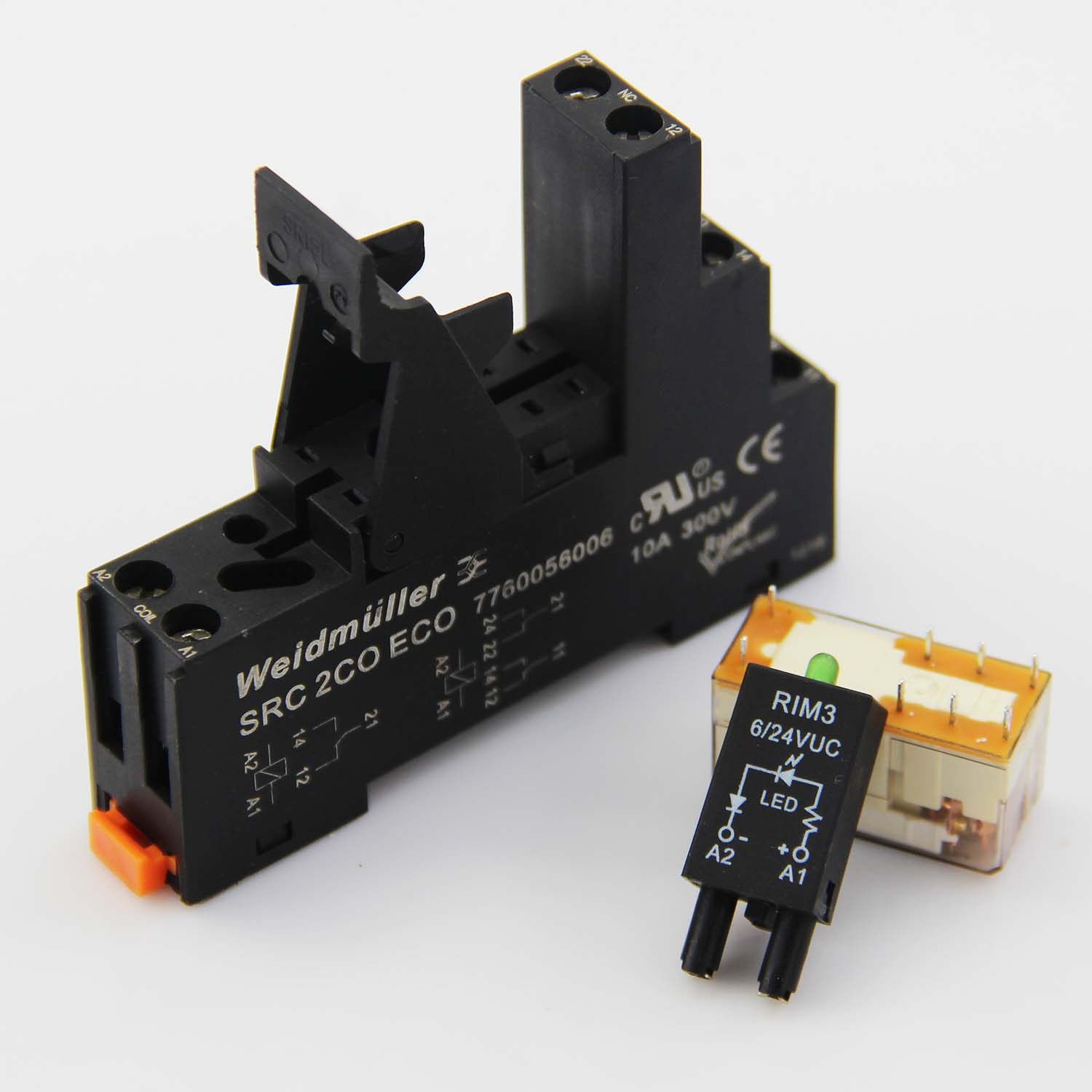 (Clearance)SRC2CO ECO relay base 8pin relay RCL424024 matching socket