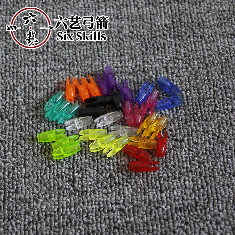 Domestic Beit Asymmetry Arrow Tail Beauty Hunting Bow Tail pin2 Number L No. L High quality plastic is not easy to break Arrow tail