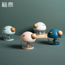  Garlic artifact Household manual garlic press Garlic masher Pepper garlic shredder Kitchen mini hand-pulled meat grinder