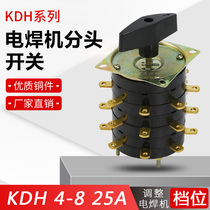 KDH 25A 40A 4-8 welding machine tap switch gear shift switch 27 connectors copper connectors
