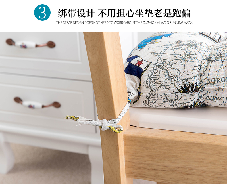 Dày văn phòng đệm ghế đệm nhà đệm Winter ghế đệm nữ sinh viên ass rắm đệm ghế - Ghế đệm / đệm Sofa thảm trải ghế gỗ đẹp