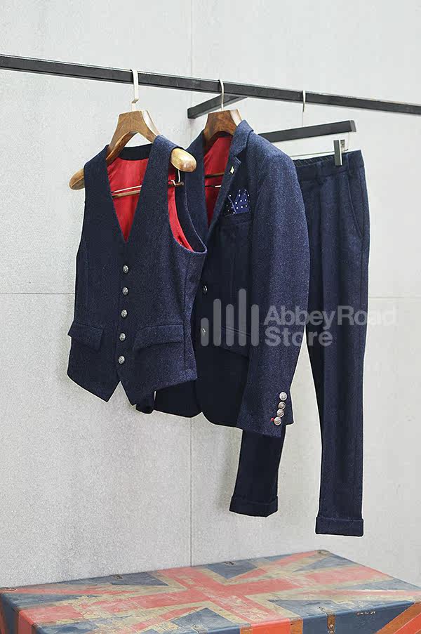 Costume homme en laine pour automne - Ref 1563175 Image 23