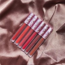 6 lipstick sets Shake sound ins Super fire matte velvet matte Autumn and winter non-stick cup non-bleaching lip glaze students