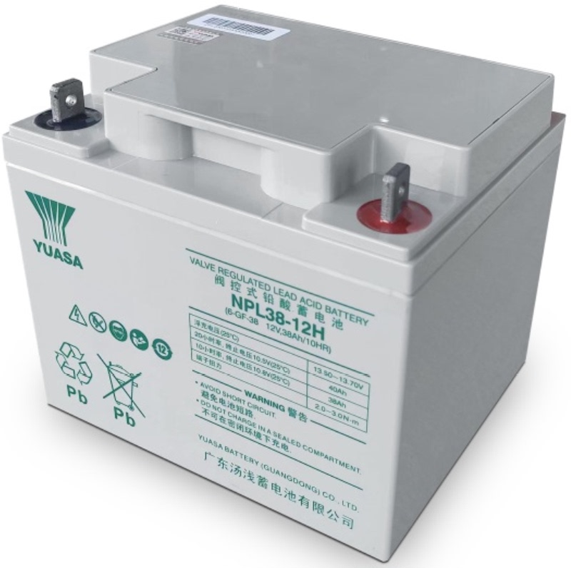 Yuasa Yuasa Battery Npl38-12H 12V38Ah Long Life Span for Fire Protection, Medical Use, Ups, Eps
