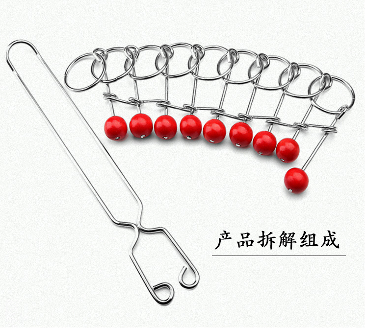 Chín-chain đồ chơi giáo dục-piece trí tuệ khóa nhẫn set hoop dành cho người lớn Kong Ming khóa trí thông minh của trẻ em đồ chơi lego xe tăng