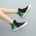 Giày thể thao nữ phiên bản Hàn Quốc của giày ulzzang Harajuku nữ 2019 mới vớ giày nữ hip-hop giày cao hoang dã - Giày cao gót giày boot nữ chính hãng Giày cao gót