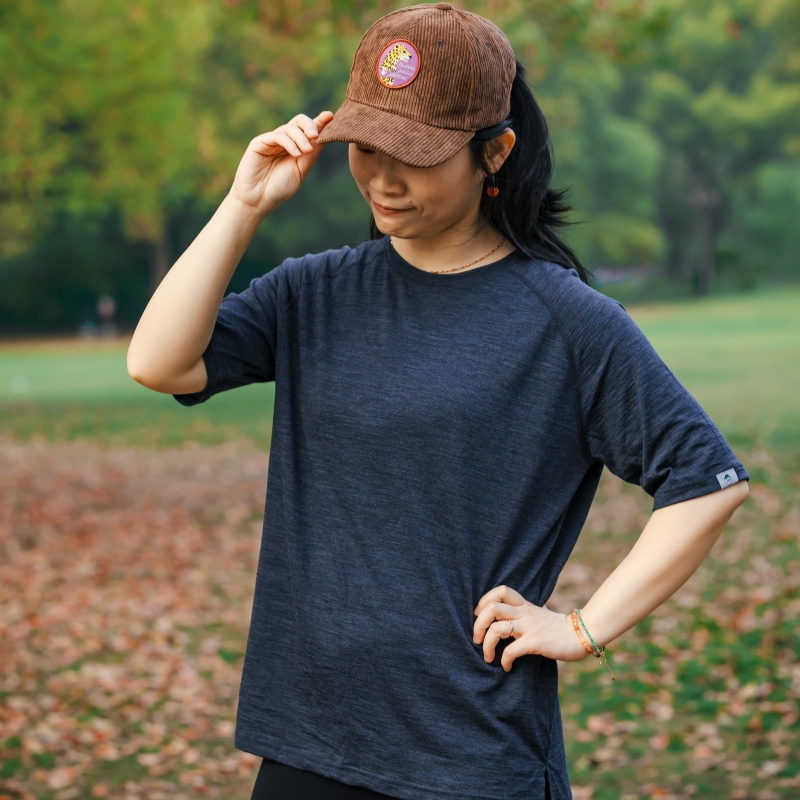 Leopard Planet｜Merino Ultra-Fine Wool Outdoor Quick-Drying Loose Short-Sleeved T-Shirt
