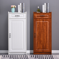 Entering small household shoe cabinet outside the door small door Hall saving space single door mini narrow elevator entrance