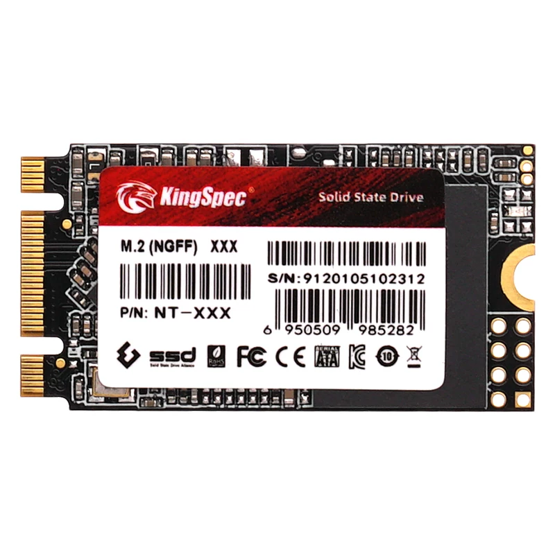 KingSpec/ NGFF M.2 128G256G 512G твердотельный диск 2242SATA протокол SSD