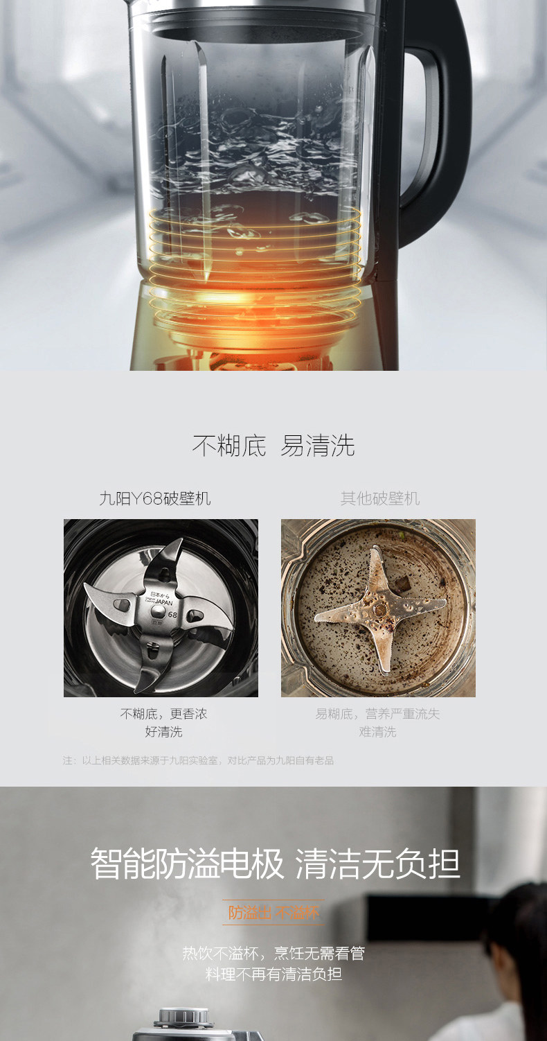 九阳 Y68s 破壁料理机 图7