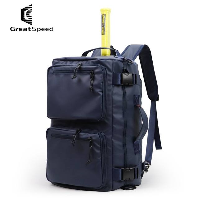 GreatSpeed ​​​​Tennis Bag/Badminton Bag Shoulder Single Shoulder Portable Three-Purpose Multifunctional Sports Bag Cloth Waterproof