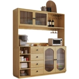 Шкафы с твердым деревом, небольшие и небольшие шкафы для жилых домов, государственные субсидированные шкафы для хранения, чайные шкафы, бревенчатые шкафы, северное домашнее использование