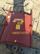 Direct sales cast iron gate stainless steel slapping door screw type hand electric opener clear dirt machine channel gate