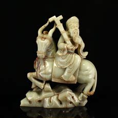 Подставка для пера 一口价9斤 新疆和田玉 古玉
