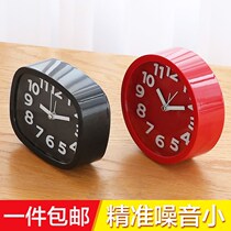 Desktop creative personality student childrens clock bedside mute quartz clock desktop small ornaments alarm clock electronic clock
