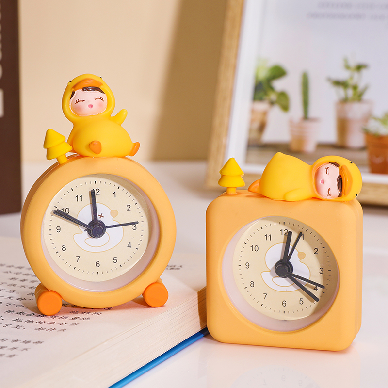 Meng Fun Duck Alarm Bell Link Link Link Link Fork Household Desktop Book for Gifts for Boys and Gifts