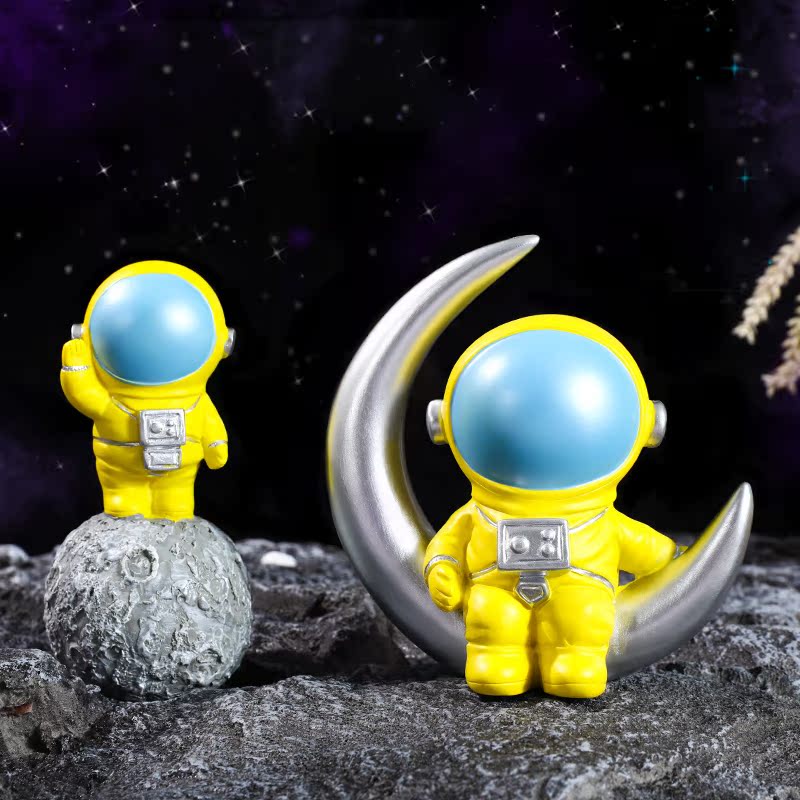 Astronaut Astronaut Series Small Swing Piece Desk Face Decoration Birthday Gift Children House Arrangement Home Decoration Pint