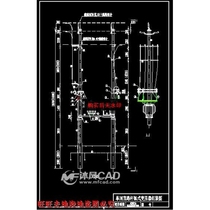 Single circuit straight pole frame transformer assembly cad drawing electrical cad drawing dwg source file