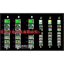 Xiamen Biotechnology circular workshop engineering structure cad drawing dwg source file