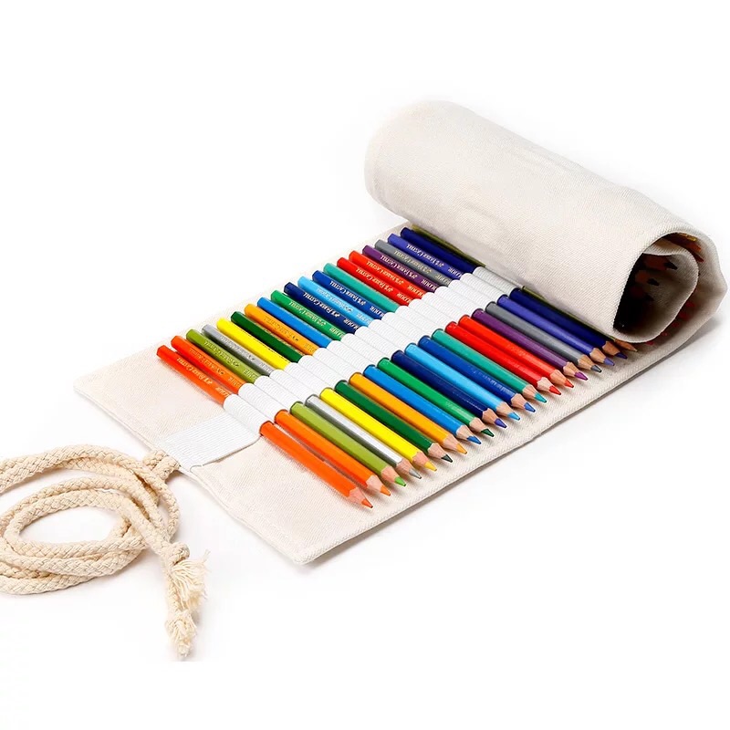 Curtain, pencil case, cloth, 64 pieces, cotton and linen