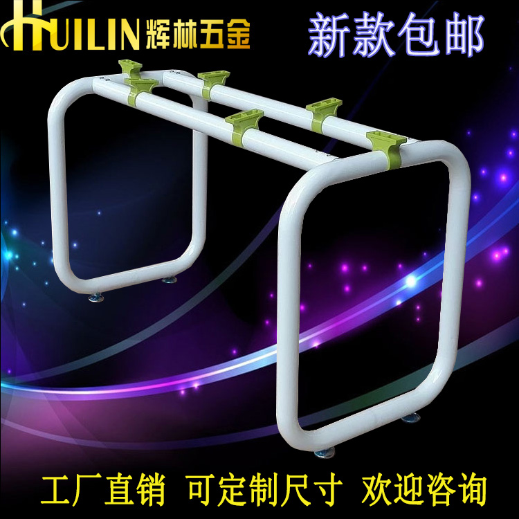 Hui Lin Hardware Factory Direct Selling Steel Bench Table Rack Office Bench Table Rack Meeting Computer Racks