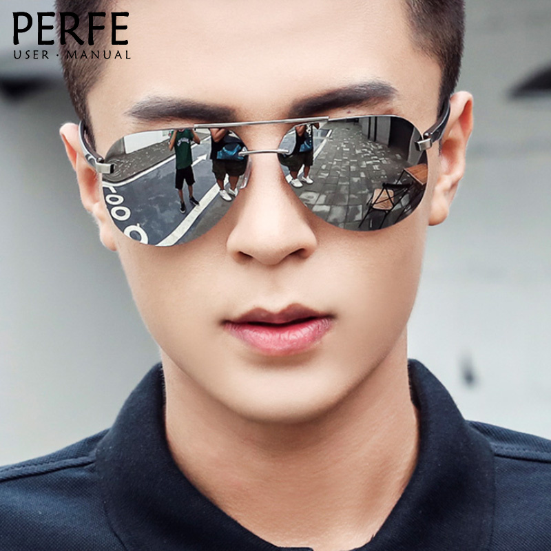 2022 New Polarized Sunglasses Men's Sunglasses Discoloration Night Vision Glasses Driving Special Eyewear Trends Driving Glasses