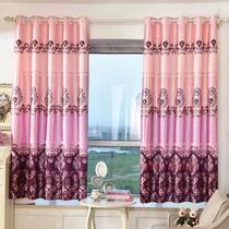 Curtain rural bungalow home bedroom window short curtain half curtain half shade cloth bedroom balcony curtain 2 fixed