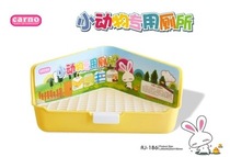 Kano large triangle toilet Rabbit Chinchilla Dutch pig Guinea Pig Pet toilet small pet supplies