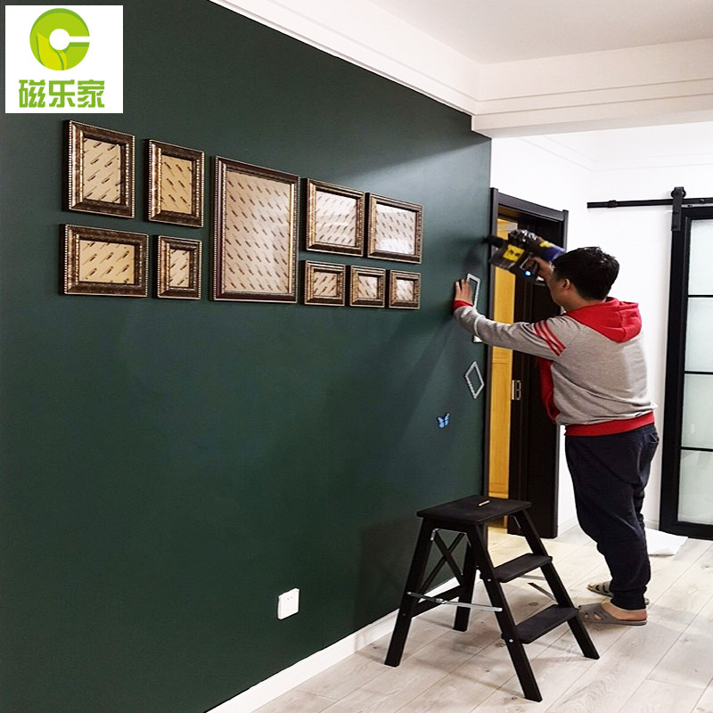 INK GREEN BLACKBOARD WALL HOME MAGNETIC SOFT CHALKBOARD WRITING BOARD CHILDREN GRAFFITI WALL STICKED BILAYER MAGNETIC BLACKBOARD CUSTOM