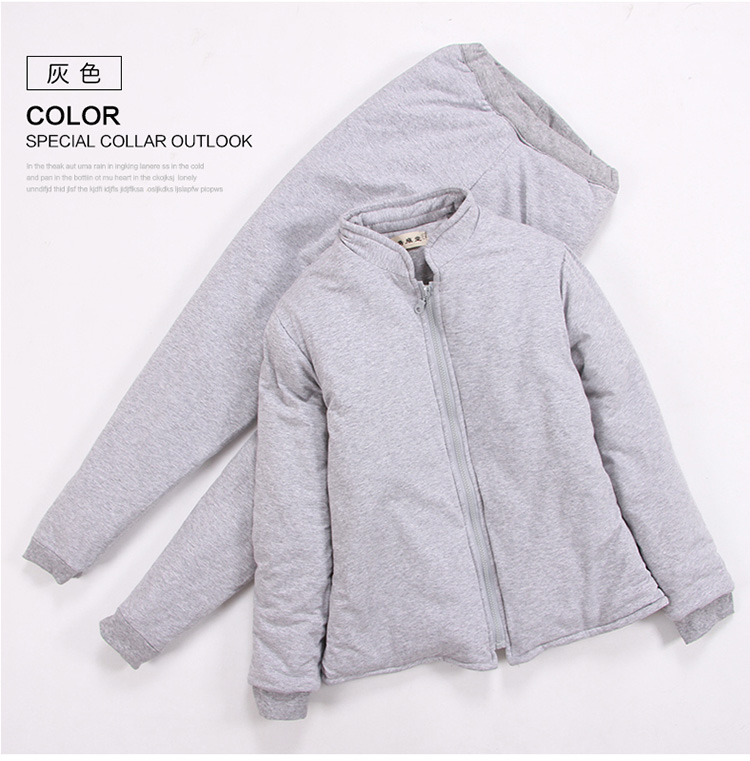 Áo bà mẹ 2019 mới chất liệu cotton dày cho mùa thu đông. - Bông áo phao đại hàn nữ