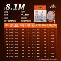 Обновленная версия гигантского провода Manniu 8,1 метра [импортированный оригинальный шелк, сильная сила тяги]