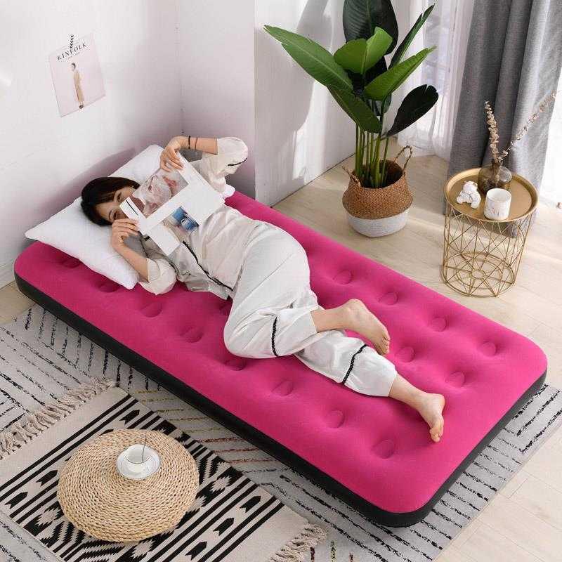 Bed air pump Haikou double bed household double escort air mattress Nanhai with single Hainan lunch break portable
