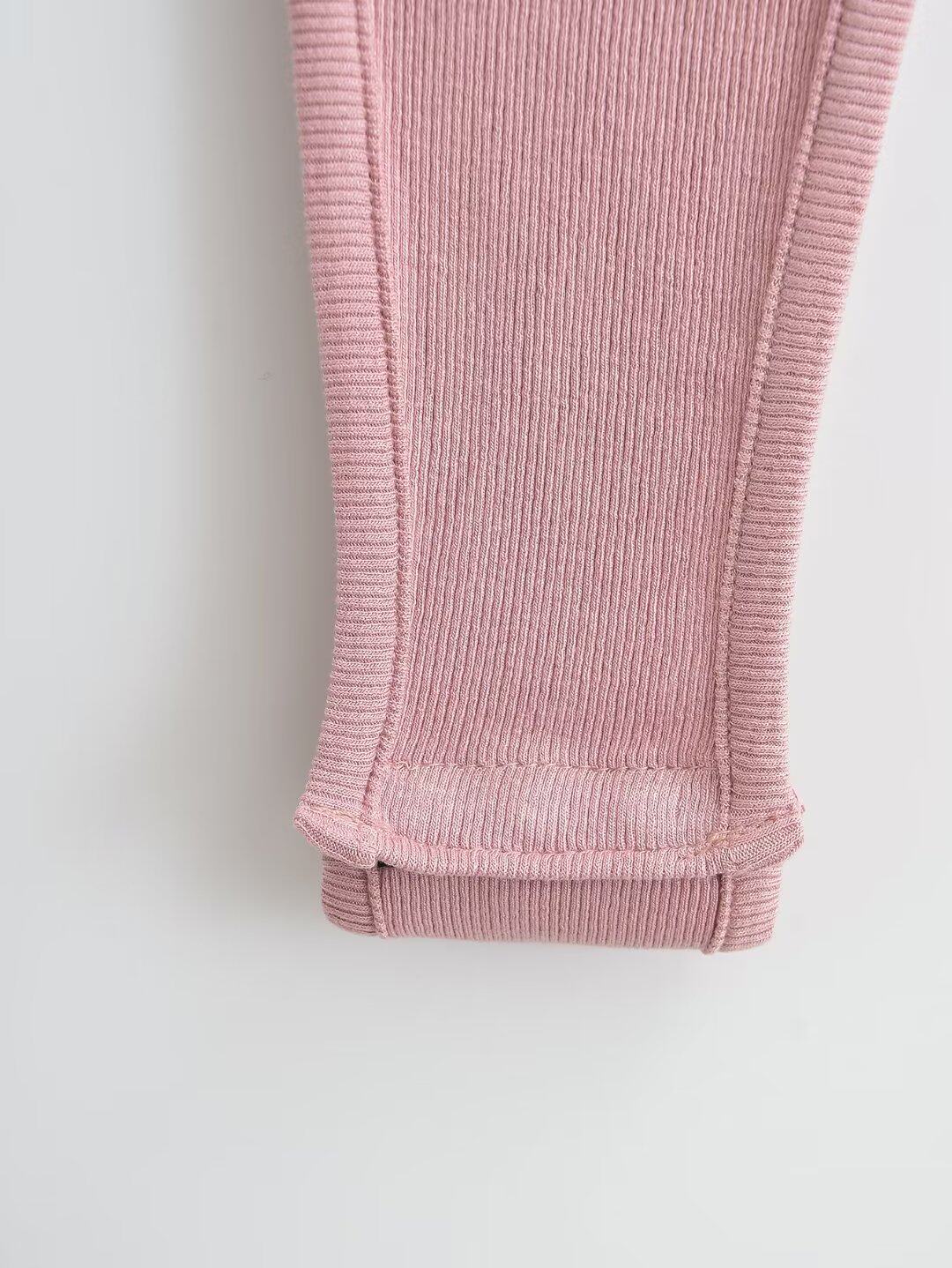 Боди/брюки 西西里 美式辣妹小圆领褶皱连体衣短袖t恤女紧身弹力内搭连身上衣