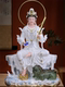 Manjushri Bodhisattva and Samantabhadra Bodhisattva statue for home use white marble Manjushri and Samantabhadra Bodhisattva statue for home worship Huayan Three Saints