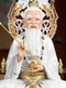 The Taishang Laojun statue, the moral heavenly statue, the white-clothed Laojun statue, the Sanqing Taoist ancestor's home for worshiping the Sanqing deities as ornaments