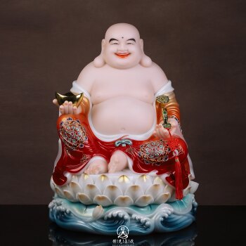 Maitreya Buddha Statue, White Marble Maitreya Bodhisattva Statue, Home Buddhist Hall Worship, Big Belly Laughing Buddha Statue, Maitreya Ornament