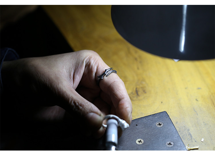 Bague mixte en Argenterie - Ref 3088567 Image 24