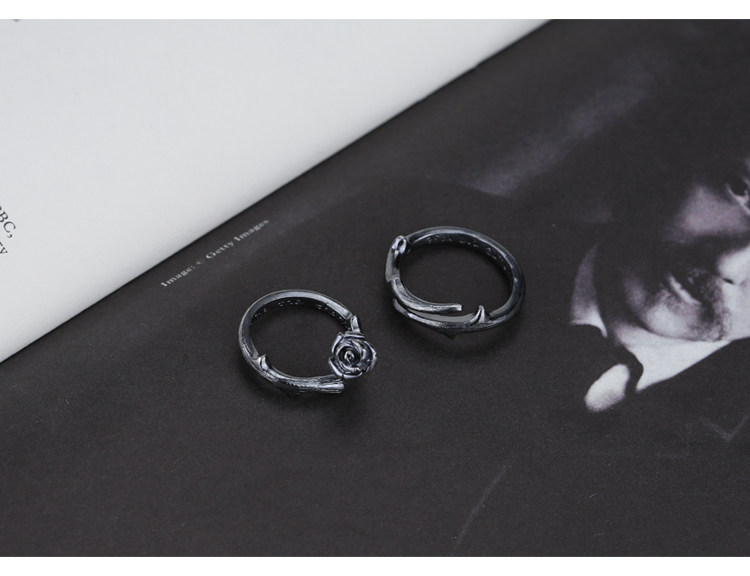 Bague mixte en Argenterie - Ref 3088567 Image 9